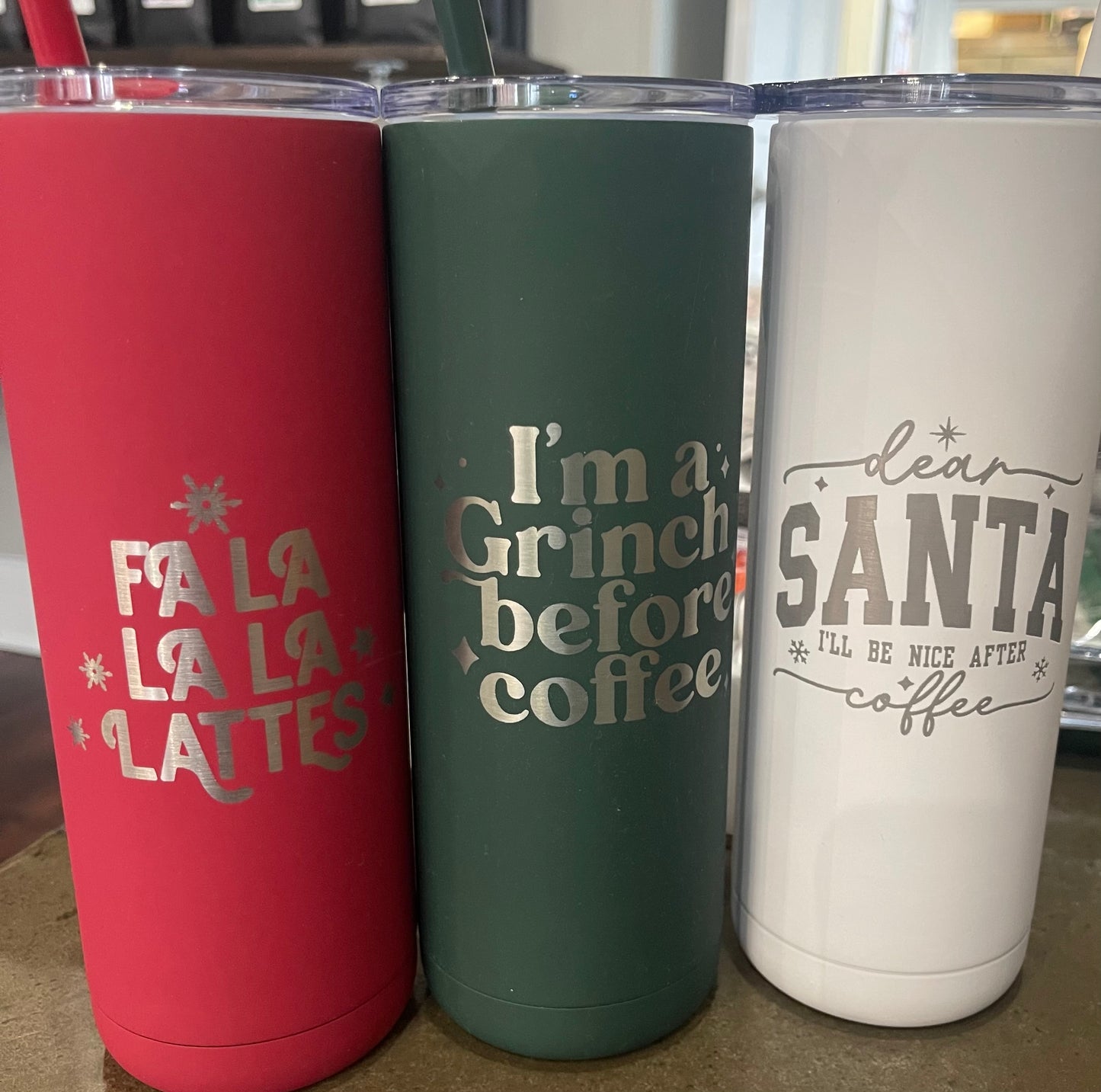 Christmas Tumbler (Stainless)