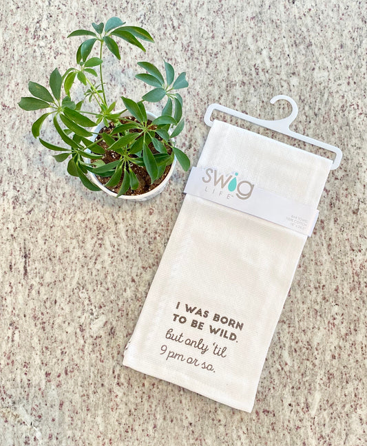 Born to be Wild Tea Towel