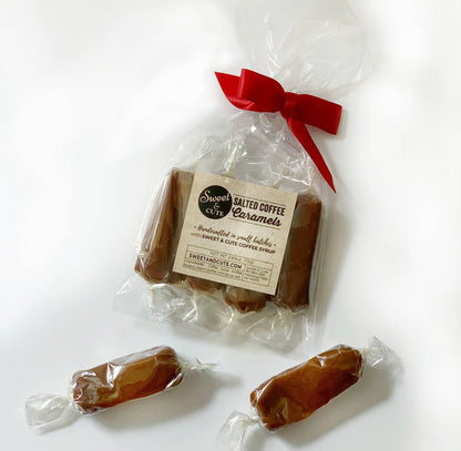 Salted Coffee Caramels